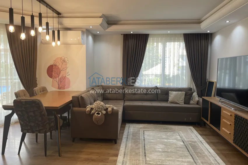 Приобрести Квартира 2+1 на первой береговой в Махмутларе - подходит для гражданства 5 