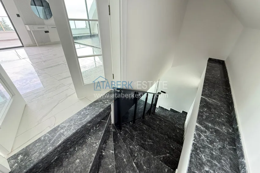 Приобрести Триплекс-вилла 4+1 в Каргыджаке - приватный коттеджный комплекс 14