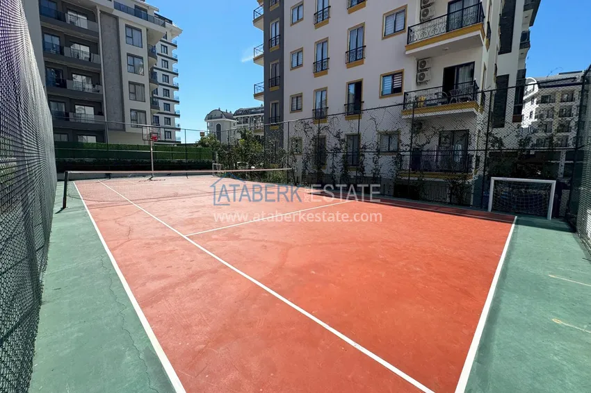 Квартира 1+1 с видом на горы в Махмутларе - комплекс курортного формата 19