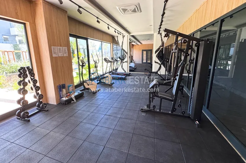 Квартира 1+1 с видом на горы в Махмутларе - комплекс курортного формата 23