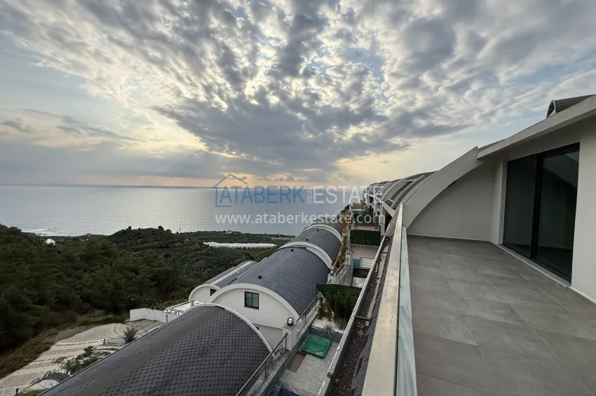 Приобрести Триплекс-вилла 4+1 в Каргыджаке - приватный коттеджный комплекс 35