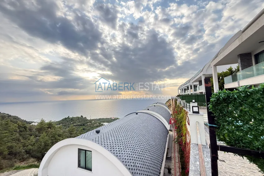 Приобрести Триплекс-вилла 4+1 в Каргыджаке - приватный коттеджный комплекс 39