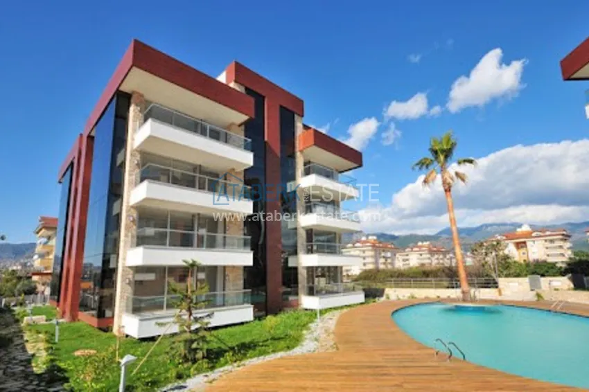 Линейная квартира 3+1 в районе Оба, с мебелью и отдельной кухней - подходит для ВНЖ и гражданства 2