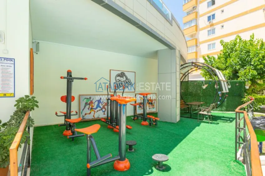 Квартира 1+1 в районе Махмутлар, Алания – с мебелью и большим остекленным балконом  11 