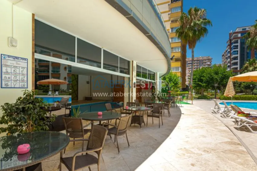 Квартира 1+1 в районе Махмутлар, Алания – с мебелью и большим остекленным балконом  7 