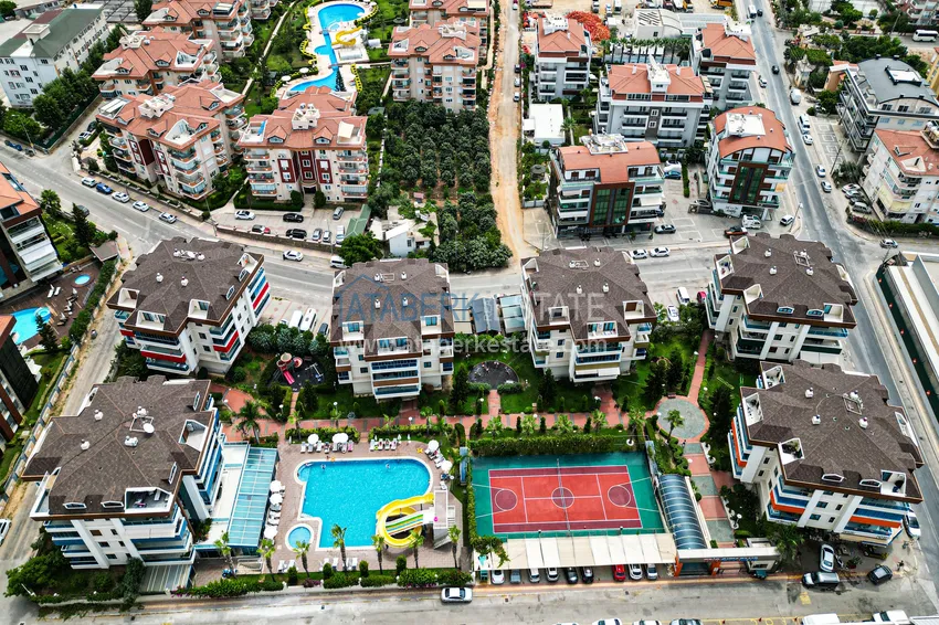 Просторная квартира 3+1 с мебелью в районе Оба, Алания - недвижимость под ВНЖ 7 