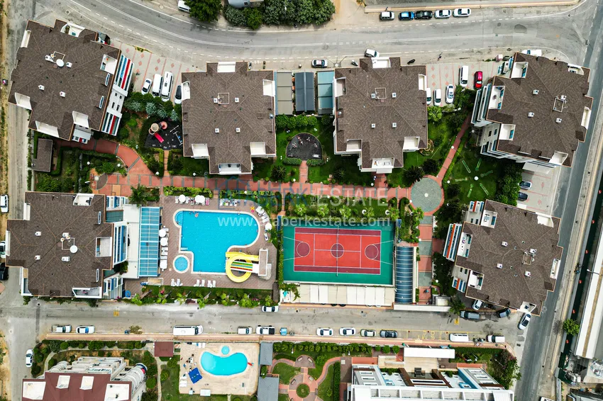 Одноуровневая квартира 3+1 с мебелью в районе Оба, Алания - недвижимость под ВНЖ 8 