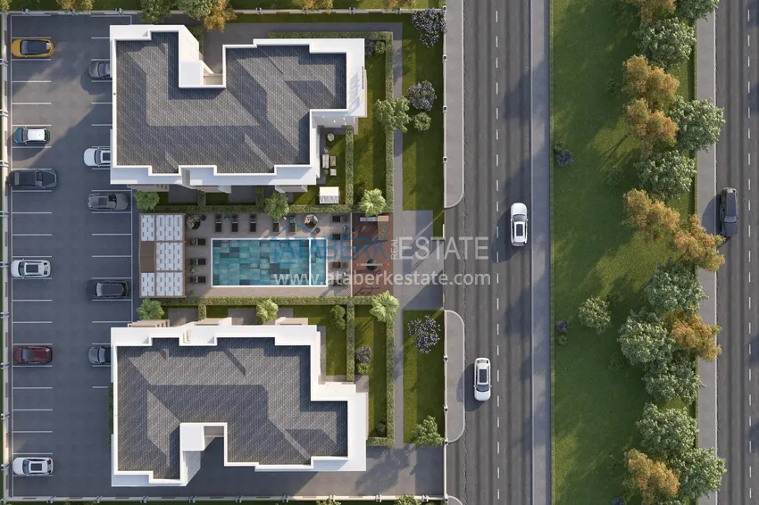 Новый жилой проект в Анталии на этапе котлована - район Кепез, Алтынова 14