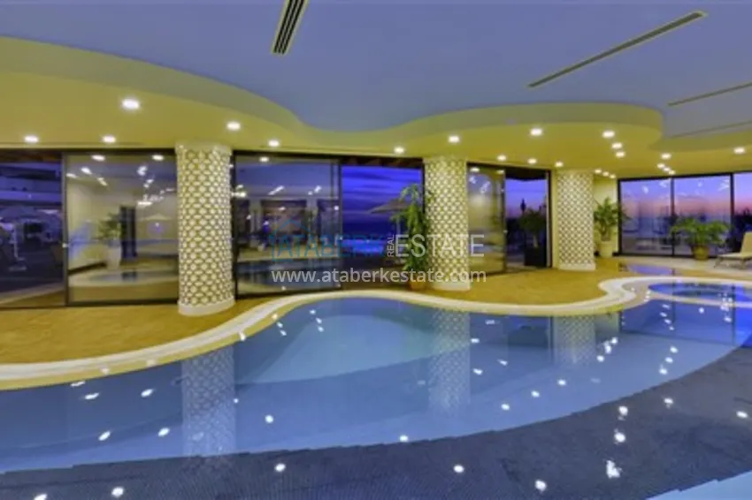 Квартира 1+1 с видом на море в Конаклы, Алания - резиденция курортного формата 23