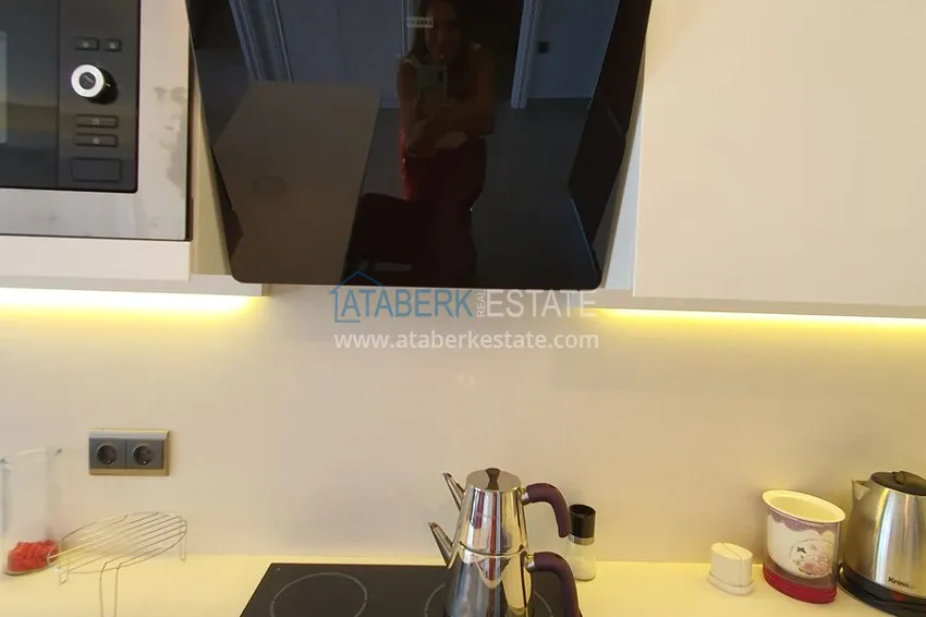 Приобрести Квартира 1+1 с видом на море в Конаклы, Алания - резиденция курортного формата 5