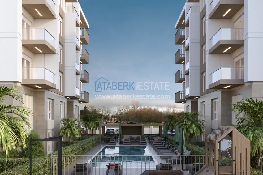 Новый жилой проект в Анталии на этапе котлована - район Кепез, Алтынова 5