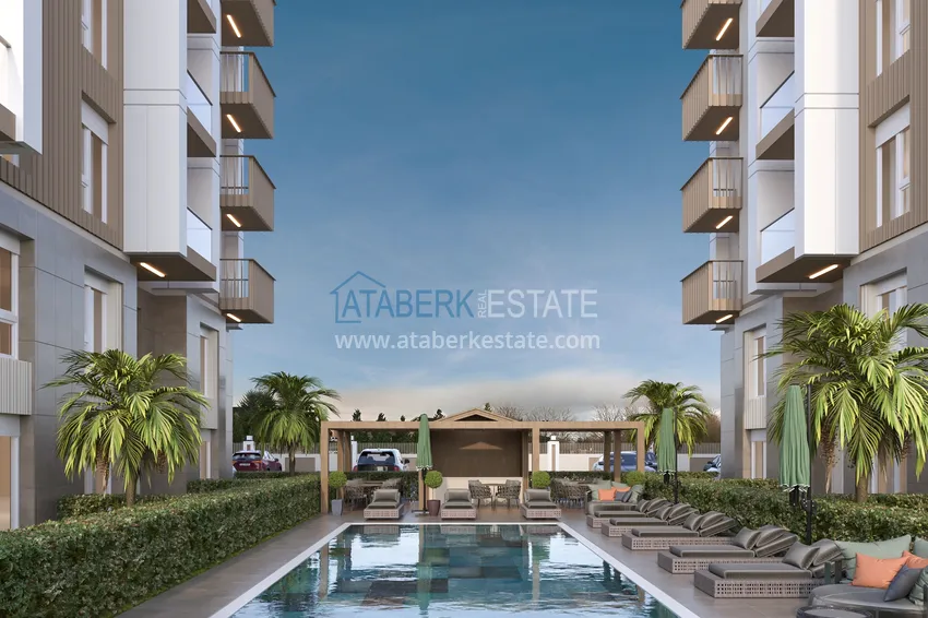 Новый жилой проект в Анталии на этапе котлована - район Кепез, Алтынова 6