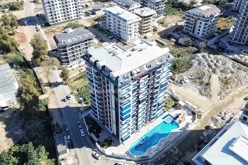 Двухкомнатная квартира в Махмутларе, р-н субботнего рынка 1