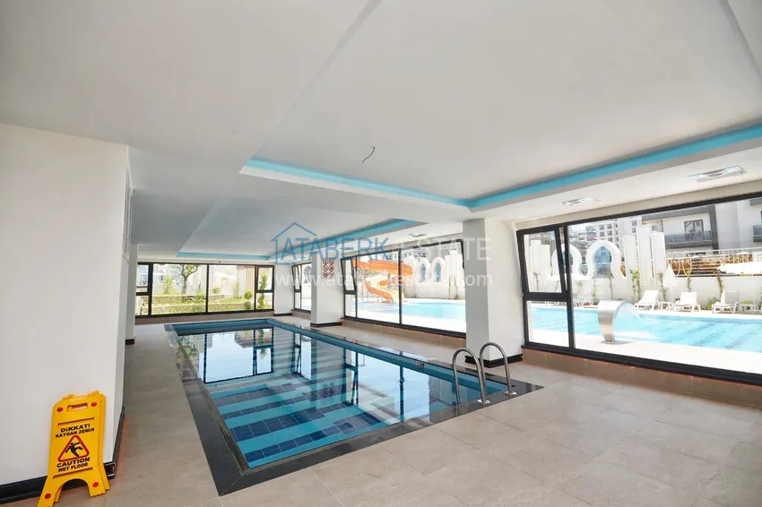 Двухкомнатная квартира в Махмутларе, р-н субботнего рынка 14