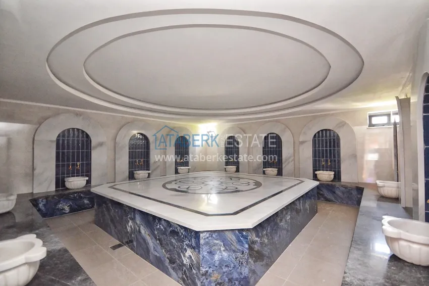 Двухкомнатная квартира в Махмутларе, р-н субботнего рынка 15