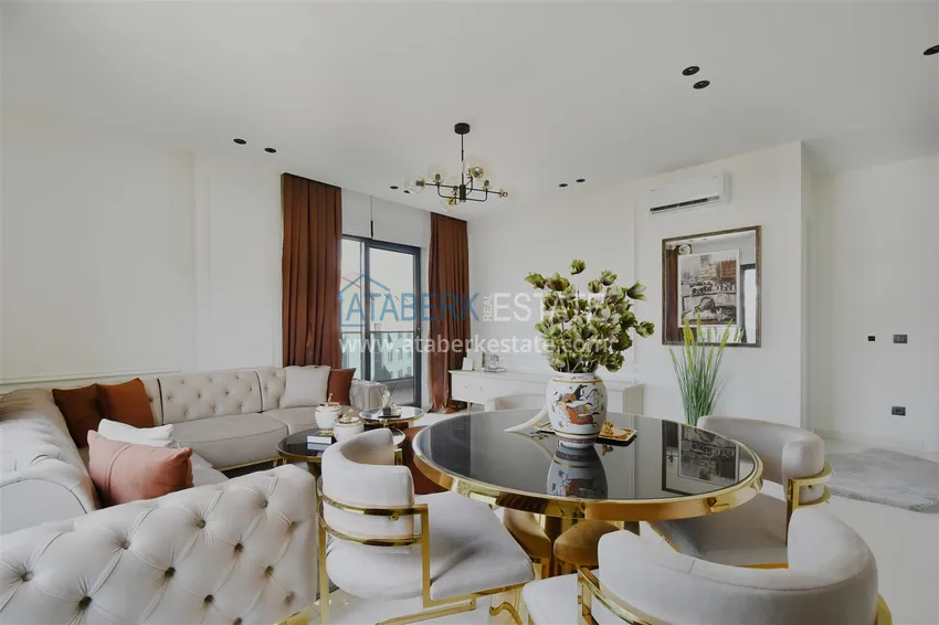 Приобрести Квартира 2+1 с мебелью в районе Оба, Алания - подходит под ВНЖ 4 