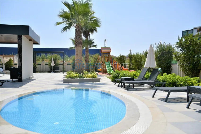 Квартира 2+1 с мебелью в районе Оба, Алания - подходит под ВНЖ 8 