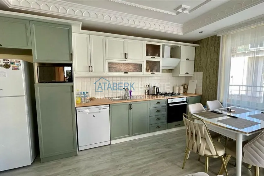 Приобрести Меблированная квартира 2+1 в Алании, район Тосмур 10 