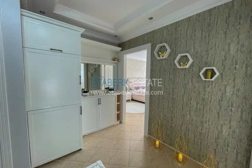 Приобрести Меблированная квартира 2+1 в Алании, район Тосмур 4 