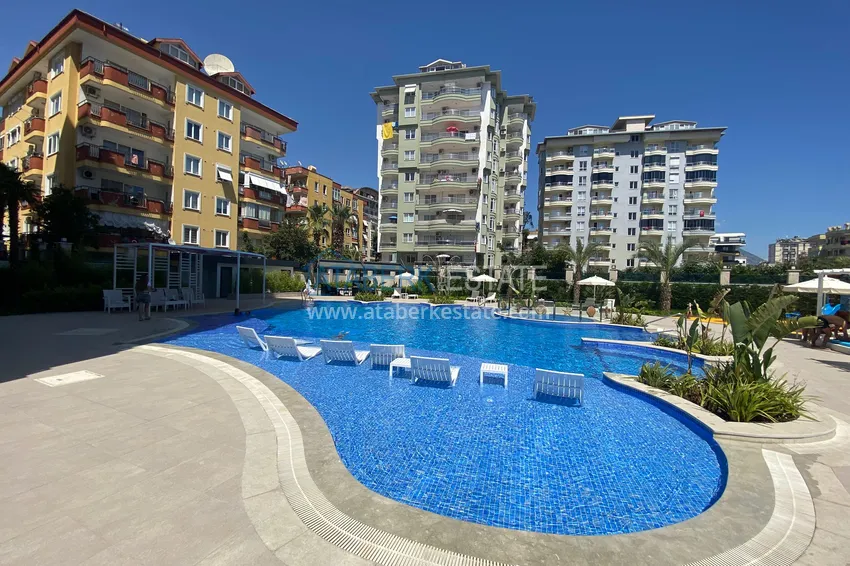 Квартира 1+1 в центре Алании в 600 м от пляжа Кейкубат - подходит для краткосрочной аренды 4 