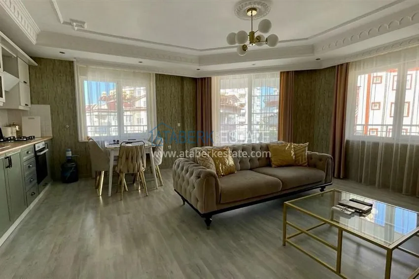 Приобрести Меблированная квартира 2+1 в Алании, район Тосмур 5 