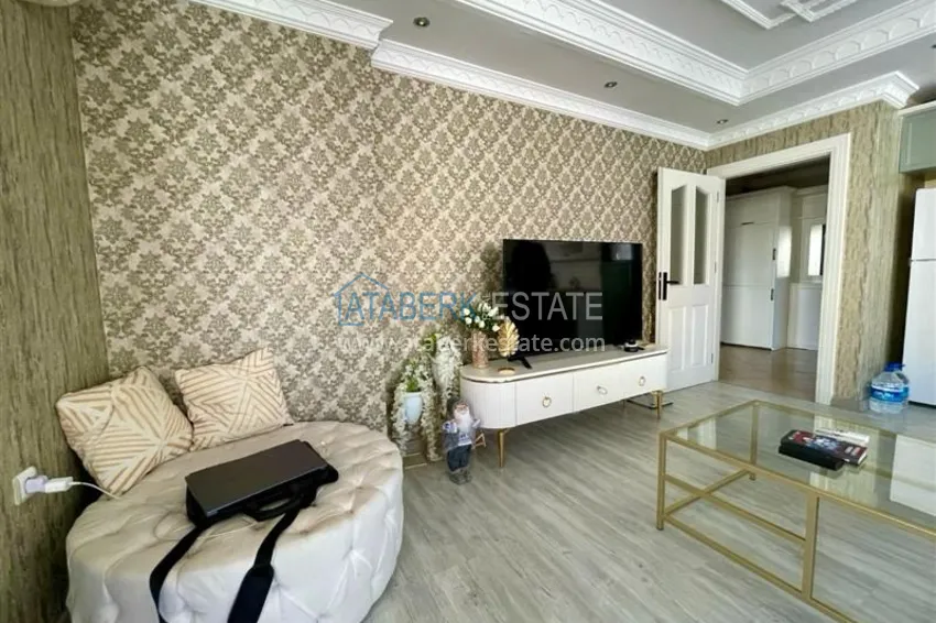 Приобрести Меблированная квартира 2+1 в Алании, район Тосмур 7 