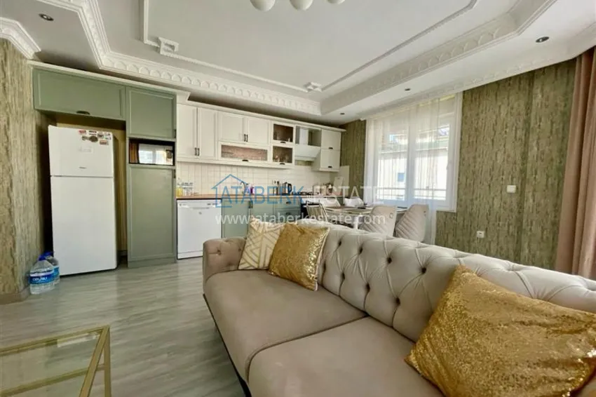 Приобрести Меблированная квартира 2+1 в Алании, район Тосмур 9 