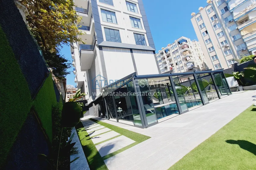 Квартира 1+1 с чистовой отделкой в новостройке – Алания, район Оба 2 