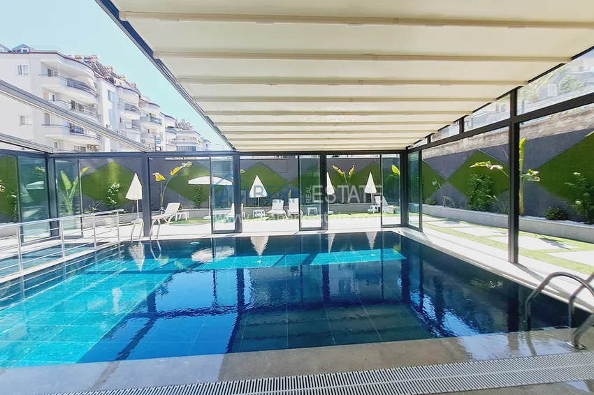 Квартира 1+1 с чистовой отделкой в новостройке – Алания, район Оба 4 