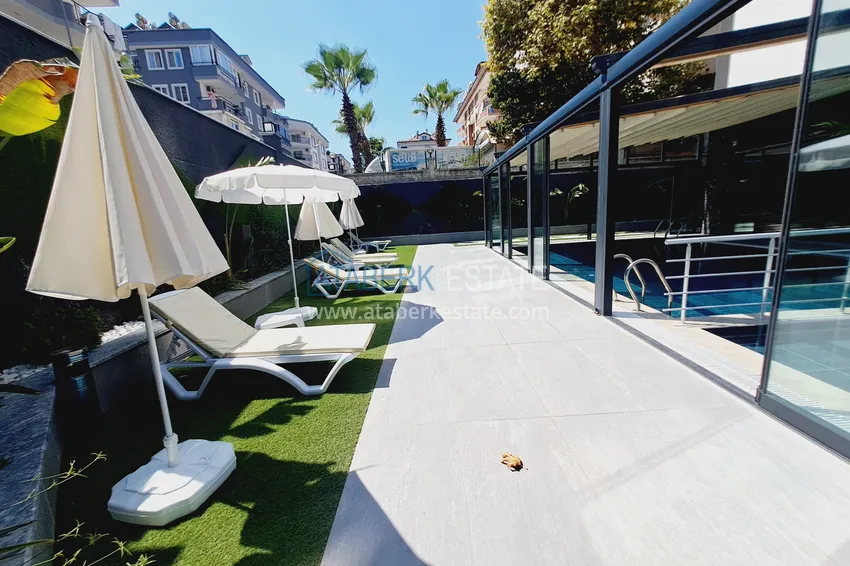 Квартира 1+1 с чистовой отделкой в новостройке – Алания, район Оба 5 