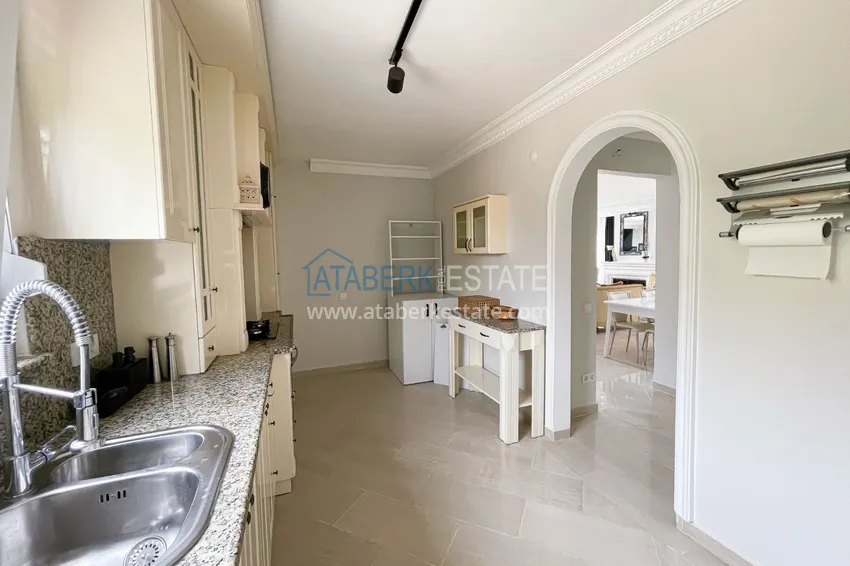 Приобрести Частная вилла 5+3 в районе Оба – трехэтажная с мебелью, подходит для ВНЖ 13 