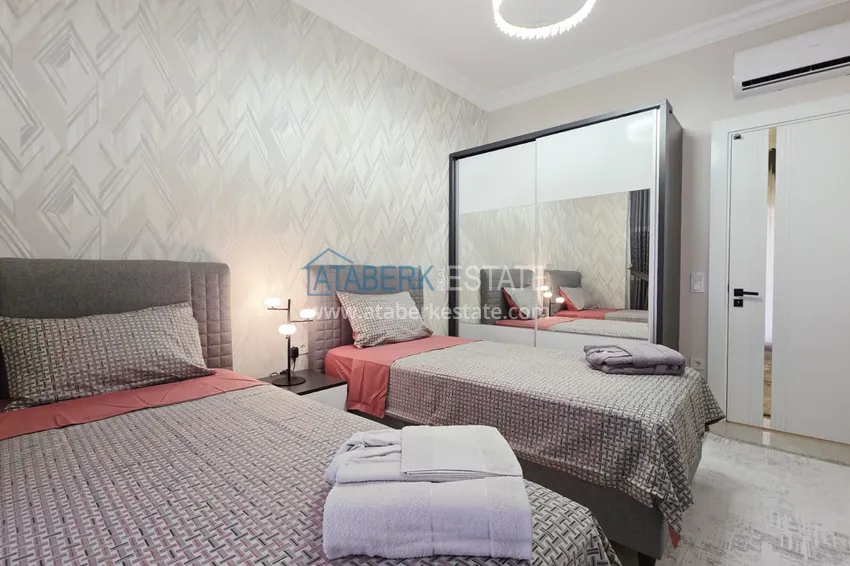 Приобрести Ультралюксовая квартира 3+1 в центре Махмутлара - с мебелью, рассрочка до 3 месяцев 25 