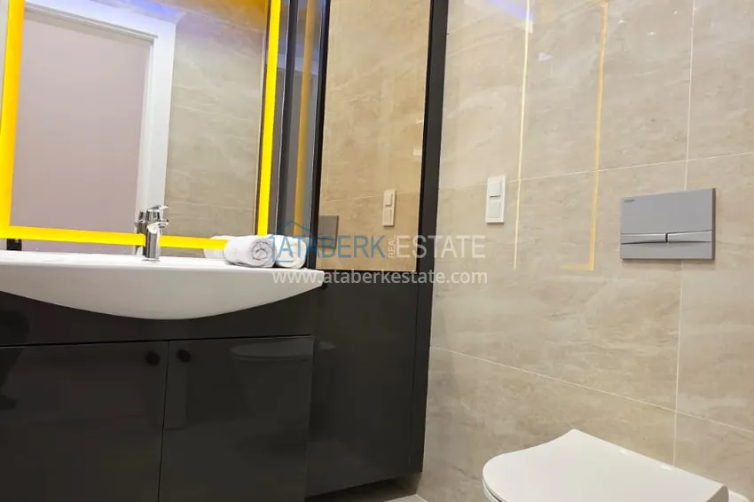 Приобрести Ультралюксовая квартира 3+1 в центре Махмутлара - с мебелью, рассрочка до 3 месяцев 29 