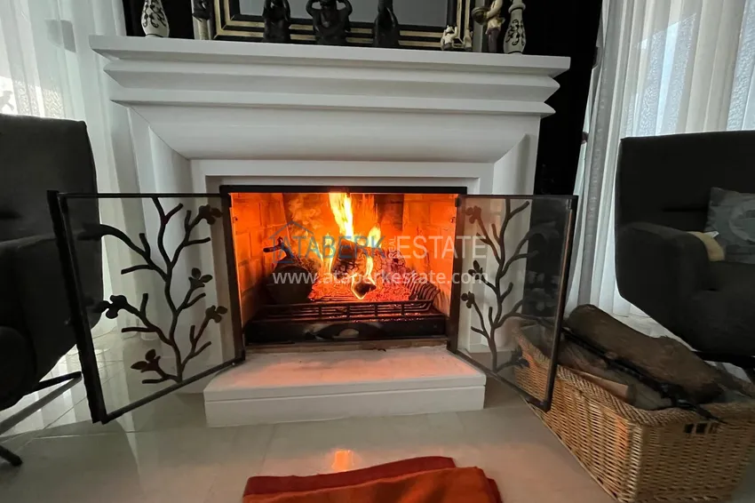 Приобрести Частная вилла 5+3 в районе Оба – трехэтажная с мебелью, подходит для ВНЖ 3 