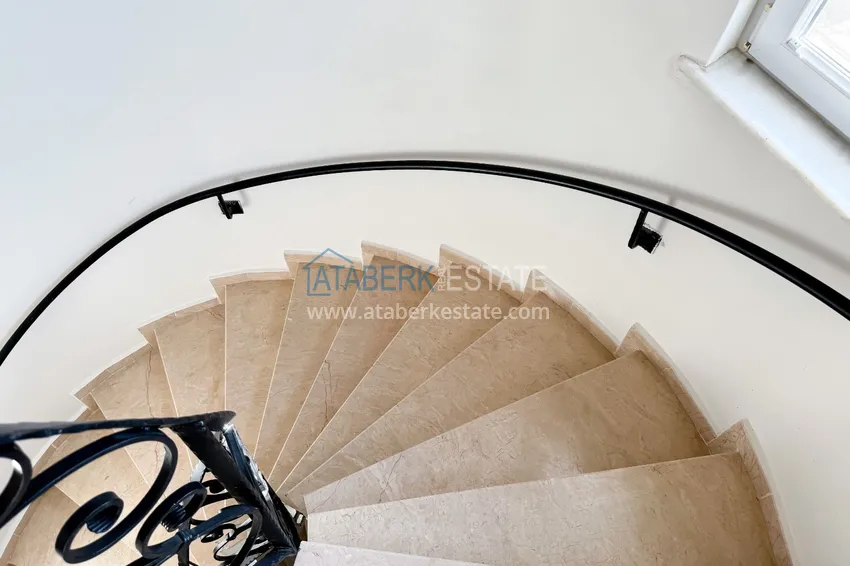 Приобрести Частная вилла 5+3 в районе Оба – трехэтажная с мебелью, подходит для ВНЖ 39 