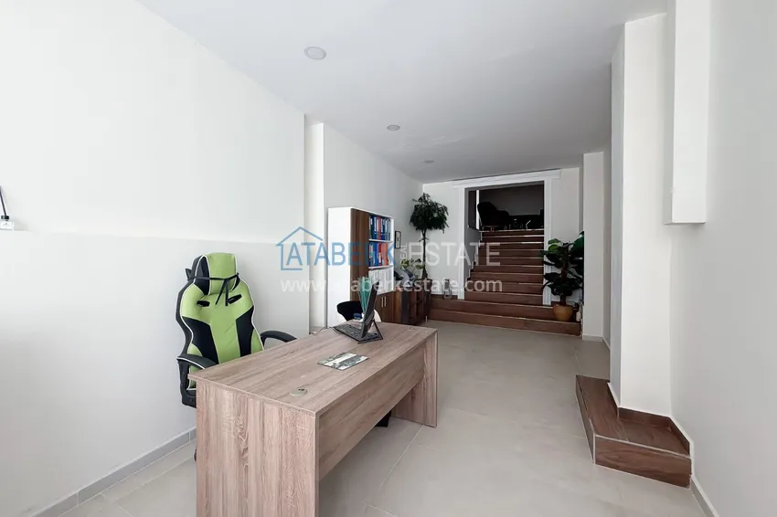 Приобрести Частная вилла 5+3 в районе Оба – трехэтажная с мебелью, подходит для ВНЖ 40 