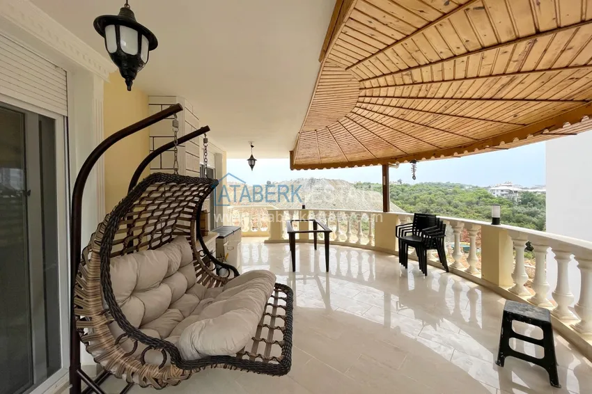 Приобрести Частная вилла 5+3 в районе Оба – трехэтажная с мебелью, подходит для ВНЖ 48 