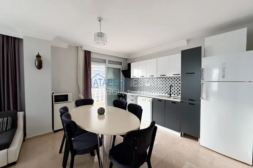 Приобрести Частная вилла 5+3 в районе Оба – трехэтажная с мебелью, подходит для ВНЖ 5 