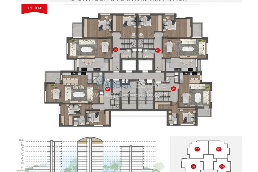 Купить дешево Элитная инвестиционная недвижимость в Анталии, район Лара 11 
