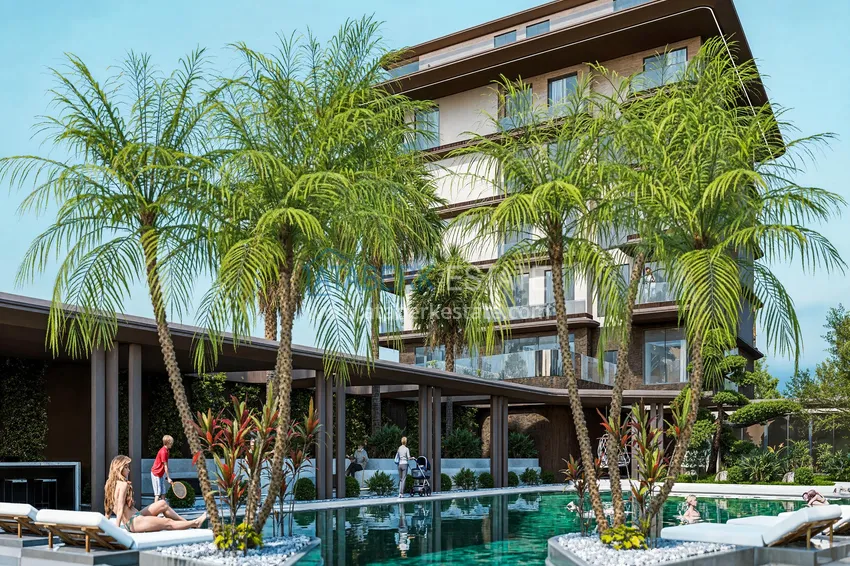 Инвестиционная недвижимость в Алании, район Кестель - квартиры от застройщика с видом на море 15