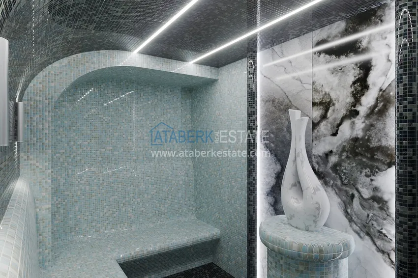 Инвестиционная недвижимость в Алании, район Кестель - квартиры от застройщика с видом на море 45