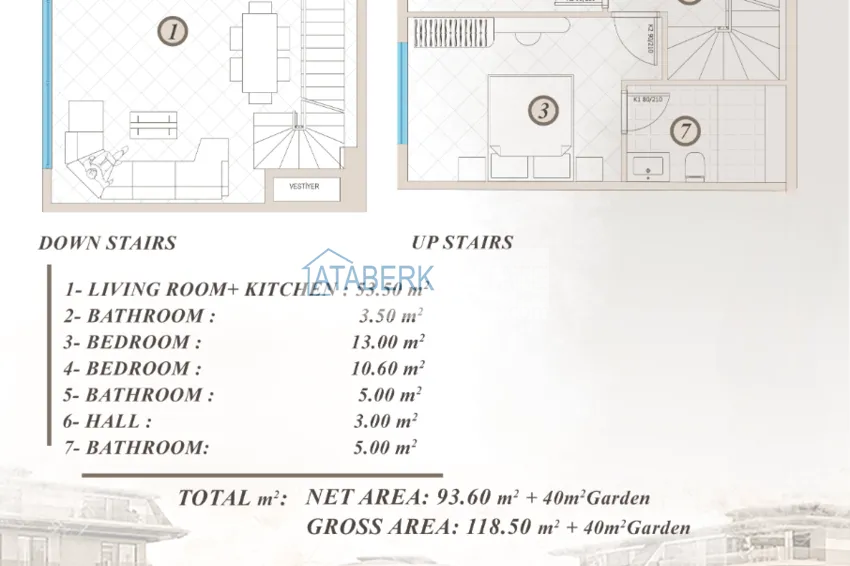 Купить дешево Инвестиционная недвижимость в Алании, район Кестель - квартиры от застройщика с видом на море 12