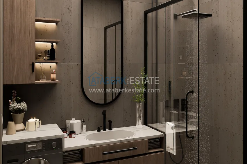 Приобрести Инвестиционная недвижимость в Алании, район Кестель - квартиры от застройщика с видом на море 6