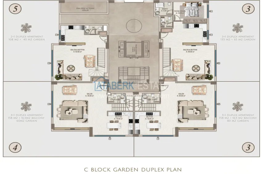 Купить дешево Инвестиционная недвижимость в Алании, район Кестель - квартиры от застройщика с видом на море 9