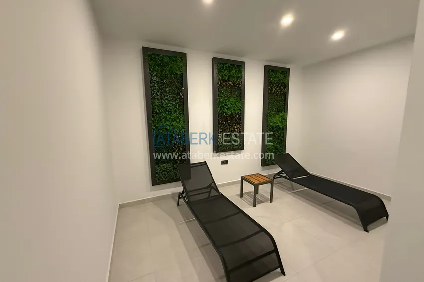 Долгосрочная аренда квартиры 2+1 в современном комплексе, центр Алании №14 11 