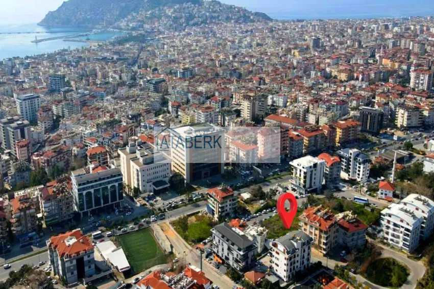 Долгосрочная аренда квартиры 2+1 в современном комплексе, центр Алании №14 1 