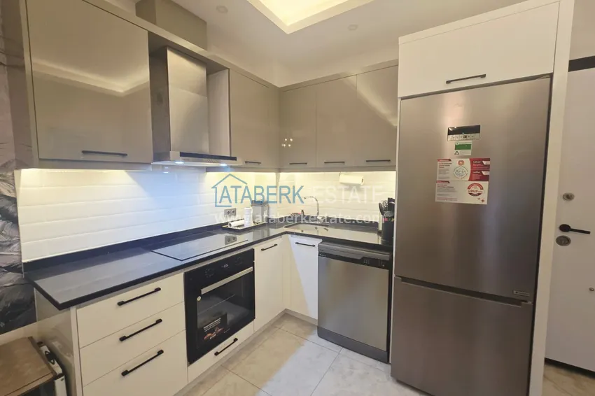 Приобрести Квартира от собственника в Алании, район Авсаллар - с мебелью, видом на море и остекленным балконом 5 