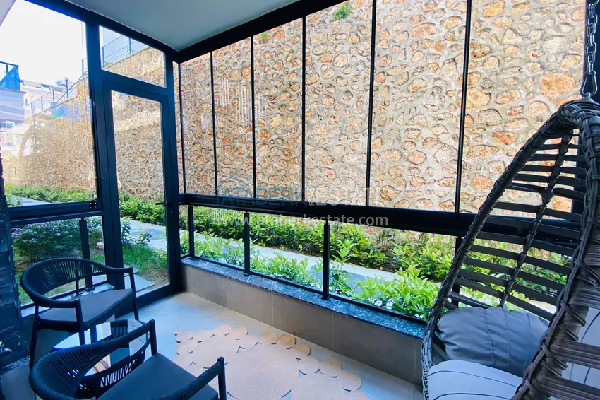 Приобрести Двухкомнатная квартира в районе Оба - с мебелью и остекленным балконом 11 