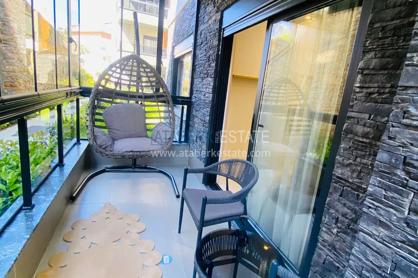 Приобрести Двухкомнатная квартира в районе Оба - с мебелью и остекленным балконом 12 