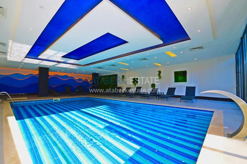 Двухкомнатная квартира в районе Оба - с мебелью и остекленным балконом 16 